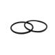 Odorless Practical Silicone Rubber Supplies Hair Ties High Elastic