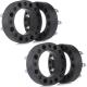 6061 T6 2 Black Car Wheel Spacers 8 Lug Adapter For Ford F250-F350 99-19