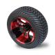 12 Golf Cart Wheels And Tires Combo Set Of 4 With All Low Profile Tires