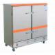 Restaurant / Hotel Rice Gas / Electrical Commercial Food Steamer Cart With 20 Tray