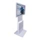 10 Points Touch Screen Display Kiosk , Ground Standing Advertising Display