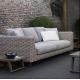 Leisure Aluminium PE Rattan Outdoor Garden Backyard Sofa sets wicker Patio sofa furniture