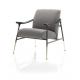 Fabric Miura Fiberglass Arm Chair With Thin Long Legs Tosconova Design
