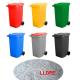Linear Low Density Polyethylene LLDPE Granules Large Bins Material LLDPE Pellets