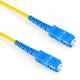 FIBER OPTIC PATCH CORD SC UPC/SC UPC FTTH SINGLEMODE FIBER OPTICAL JUMPER 3M YELLOW FIBER OPTICAL PATCH CORD