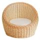 Customized Rattan Outdoor Table And Chair Set For Tea Cafe Shop