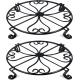 Balcony Metal Rustproof Garden Container Round Supports Rack for Planter Flower Pot Stand Holder DURABLE