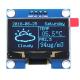 1.3-Inch 128x64 Dot Matrix OLED 4-Pin IIC I2C Interface SH1106 Driver IC White/Blue Font Options