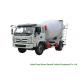 YUEJIN 5m3 Small Concrete Mixer Truck With Pump , 4x2 Mobile Mixer Truck