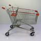 150L Large Capacity Foldable Metal Shopping Trolley With Child Seat