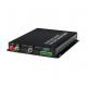 2 Channel Forward 1080P/30Hz HDSDI Video Converter embedded audio function with 1Ch Reverse RS485 Data