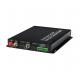 2 Channels HD SDI to Fiber Optic Converter with Embedded with audio + 1 Ch Reverse RS485 Data Hd-sdi Video Transmitter