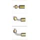 #6 #8 #10 #12 Al joint with iron jacket ( Female O-Ring)/Straight 45° 90°Shape / auto air conditioning hose fitting
