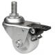 2mm Thickness Threaded Brake Machine Caster 3142-04 with Po Wheel 80kg