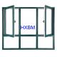 Thermal Break Aluminum Casement Windows EPDM Gasket With Low - E Glass Heatproof