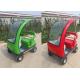 Easy Operation Electric Sightseeing Car Optional Colors With Steering Wheel