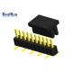 1.0mm 1x10 Single Row10P Male Header Connector With CAP