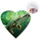 Heart - Shaped Adhesive 3D Lenticular Stickers With Sea Animal Design