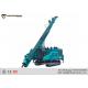 Crawler Mounted Drilling Rig Machine 2km/H Traveling Speed 23t Gross Weight