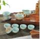 Color Glaze Tea Set