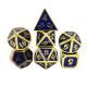 DND RPG Mini Metal Dice Running Group Game  For Board Games Multi -Face
