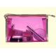 Customized Transparent Waterproof Zipper Plastic Travel PVC Cosmetic Bag