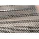 Silver Color Hexagon 0.5mm Perforated Mesh Sheet Stainless Steel