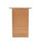 UV Coating 8 Color Flexo Printing Kraft Paper Pouch With Tin Tie For Takeaway