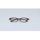 Fashion retro cateyes eyeglasses red party show frame titanium collection for Ladies with clear lens