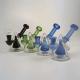 OEM 8 Glass Water Pipe Recycler Fumed Glass Bubbler Hookah Free Shipping