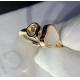 high brand jewelry 18K rose Gold Diamond Vintage Ring Jewelry manufacturer