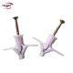 Anti Corrosion Plastic Wall Anchors Butterfly Toggle Anchor Easy Installation