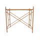 High Load Capacity Frame System Scaffolding For Q235 Material Performance