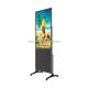 43 Floor Standing LCD Touch Screen Kiosk With Wheels