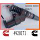 Fuel Injector Cum-Mins  QSK23 / 45 / 60 Common Rail Injector 4928171 3411761 3411756