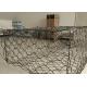 Easy Collapsible Pvc Coated Hexagonal Gabion Basket For Water And Soil Protection