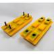 Yellow Poly Track Pads For  Milling Machine W1000F W1300F W100F 2411111