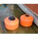 LLDPE Marine Pick Up Orange Color Mooring Float Buoys For Marking