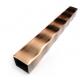 Rose Gold Ss Pipes 201 Mirror 316 304 Stainless Steel Rectangular Tube ASTM A554 60x40