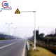 Q235b Highway Steel Traffic Sign Pole Galvanized Monitor Street Metal ASTM A123