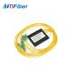 Customized yellow FTB ABS Fiber splitter ABS box apc fiber optic pigtail