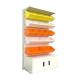 2023 Factory Customized Color Size supermarket convenience gondola snack shelf snack display racks candy shelf