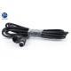 Vehicle Camera 13 Pin Din Cable Video Custom Cable Assembly , Single Shielding