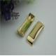 High polishing light gold color inner size 40 mm bag metal arch bridge with zinc alloy