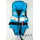 Navy Blue White Color 210D/420D Nylon Fashion Leisure Life Jacket Child Buoyancy Float