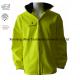 High Visibility Yellow Flame Retardant Jacket Rain Gear Waterproof 280gsm