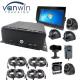 8CH AI MDVR 4G GPS DVR Vehicle For Bus Support ADAS DMS BSD With 4G 5G Car Black Box Video Recorder For School Bus