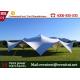 Fashionable Freeform Stretch Tent With Powder Coated Hot Dip Galvanized Steel Pipes
