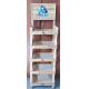Retail Store Shelving System Wooden Display Stand With Custom Advertising Logo