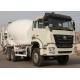Industrial Concrete Mixing Truck For Road Repairing / Cement Truck Mixer